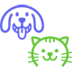 Two or more pets