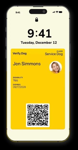 Digital Pet Passport on a smartphone